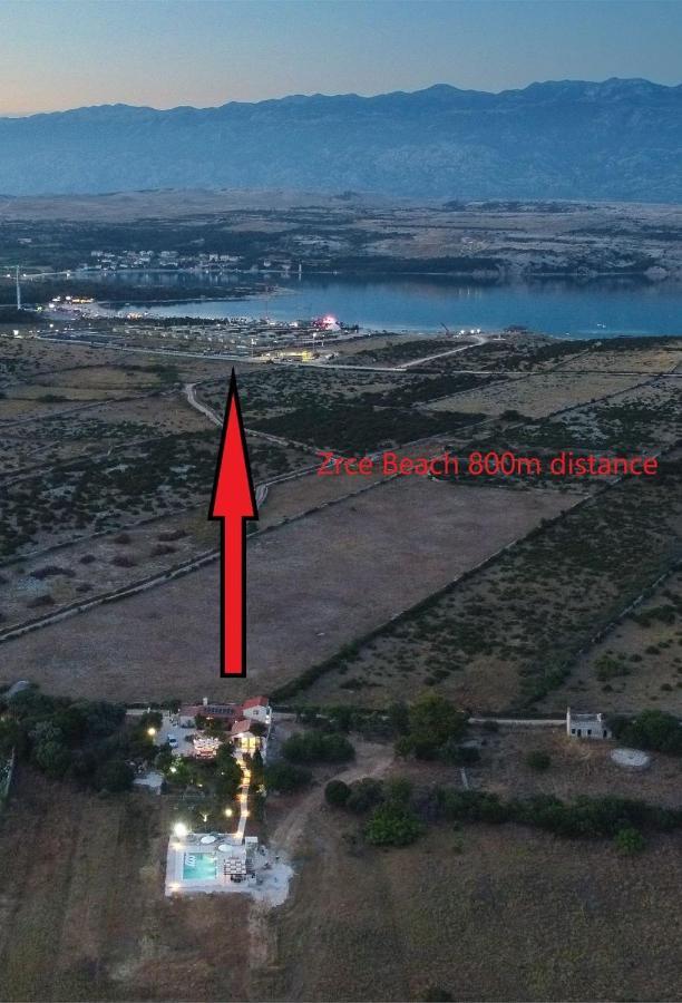 Villa Slatina Near Zrce Beach Novalja Kültér fotó